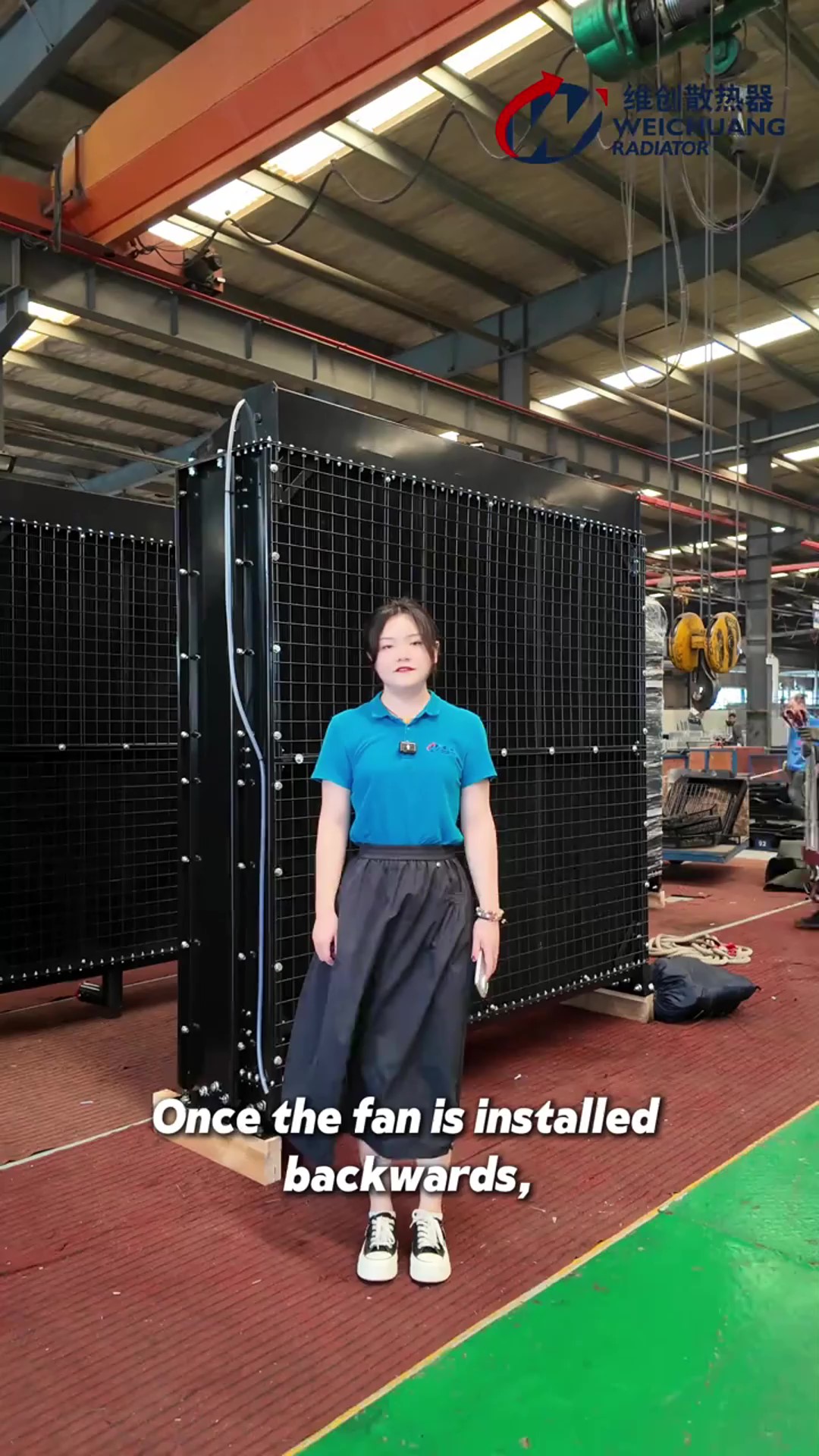 وظيفة المروحة في مجموعة مولدات الديزل